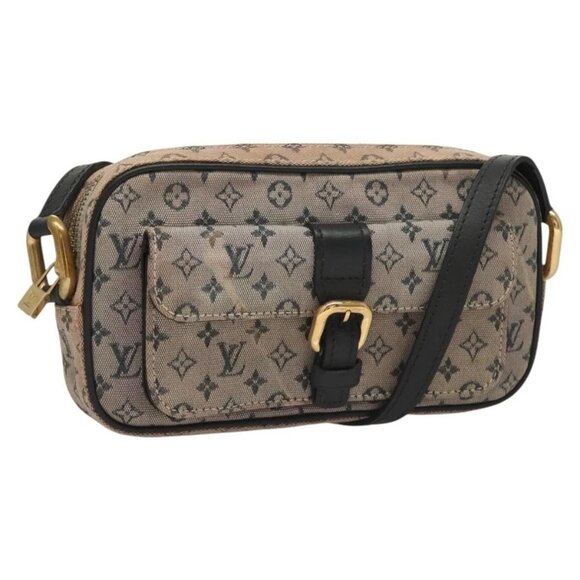 LOUIS VUITTON Monogram Mini Juliet MM Shoulder Bag Blue M92004 LV Auth BA3497 - Picture 1 of 16